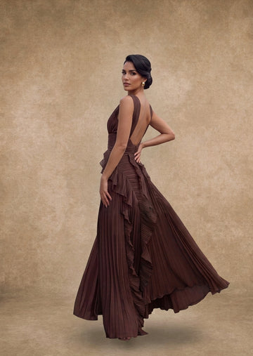 Seraphina Ruffled Maxi Dress