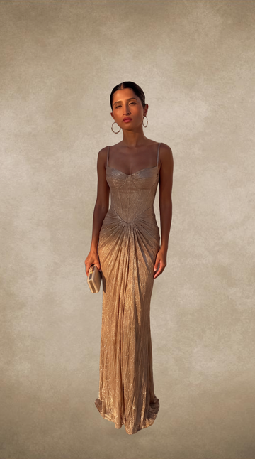 Ophelia Corset Maxi Dress