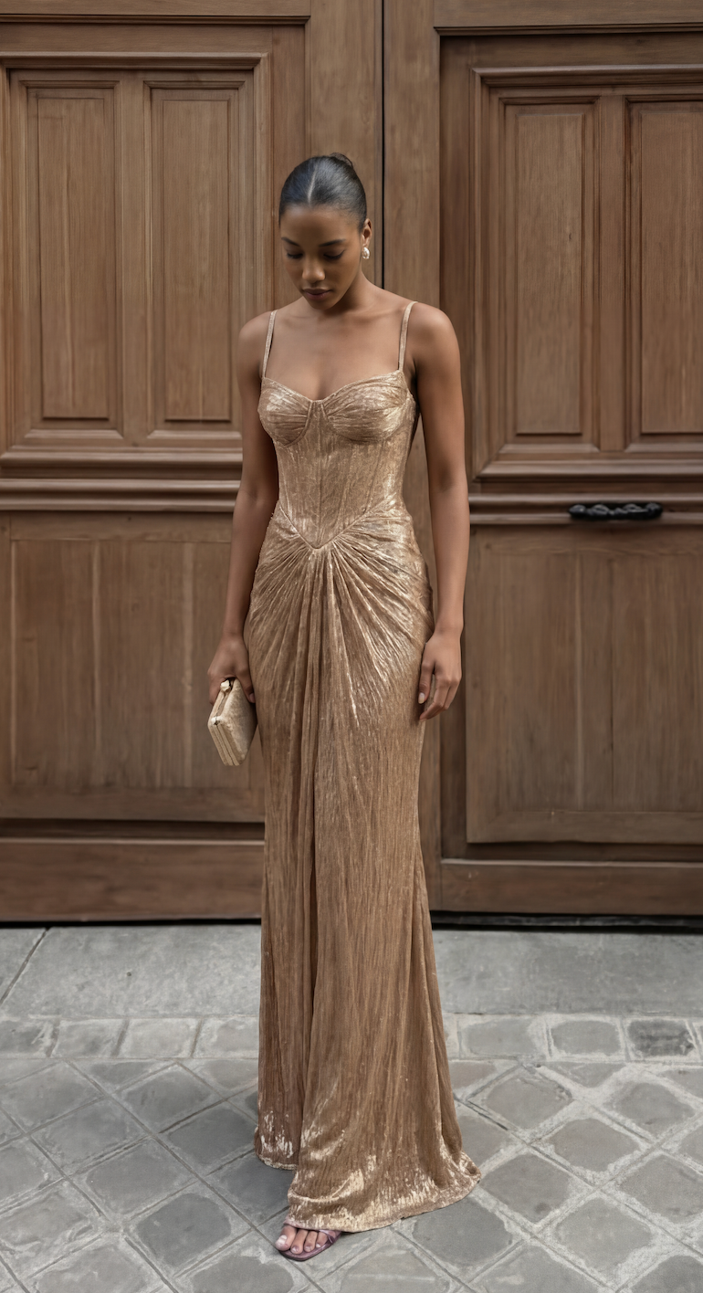Ophelia Corset Maxi Dress