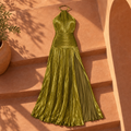 Ariel Maxi Dress — Olive