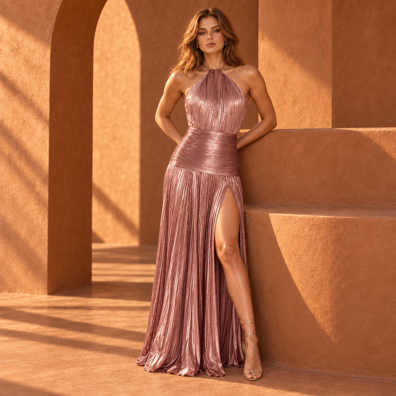 Ariel Maxi Dress — Light Purple