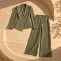 Caitlyn Suit — Olive green