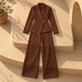 Caitlyn Suit — Brown