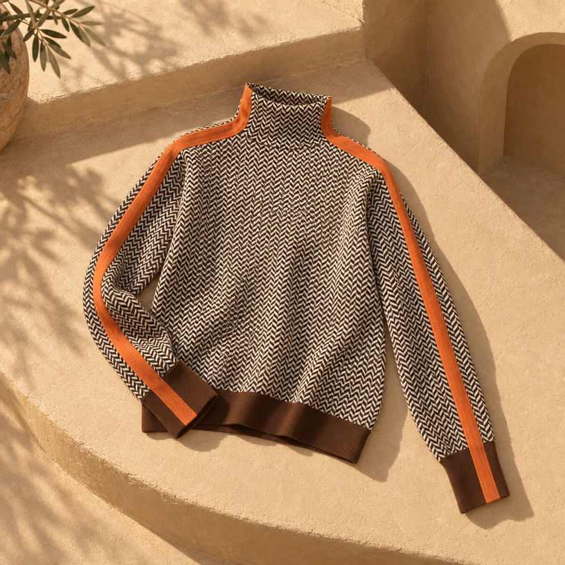 Ange Sweater — Orange