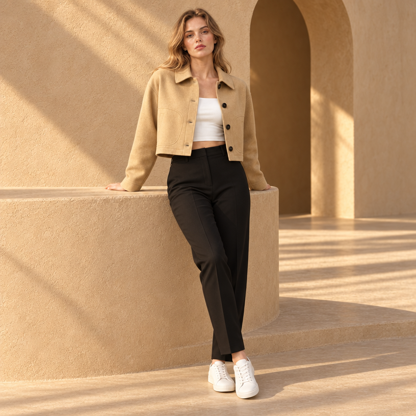 Sady Cropped Jacket