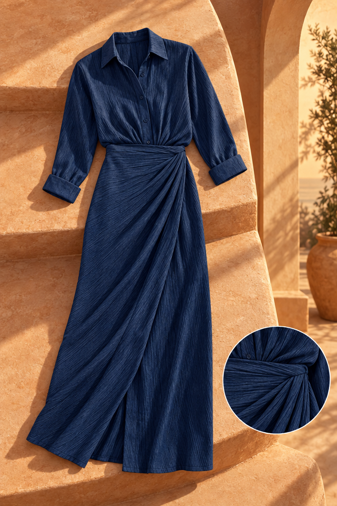 Janet Wrap Maxi Dress