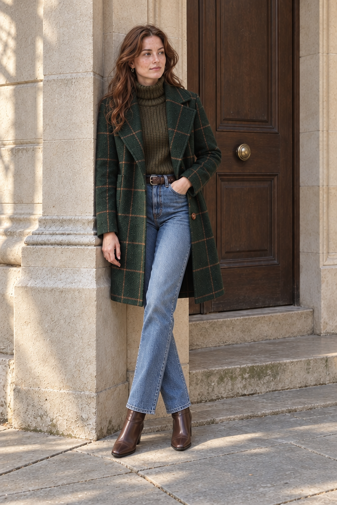 Camilla Wool-Blend Coat