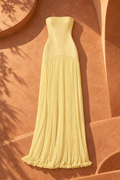 Solène Maxi Dress — Yellow