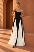 Gioia Two-Tone Maxi Dress