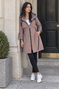 Roan Rain Coat — Brown
