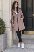 Roan Rain Coat — Brown