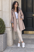 Roan Rain Coat — Beige