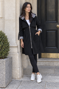 Roan Rain Coat — Black