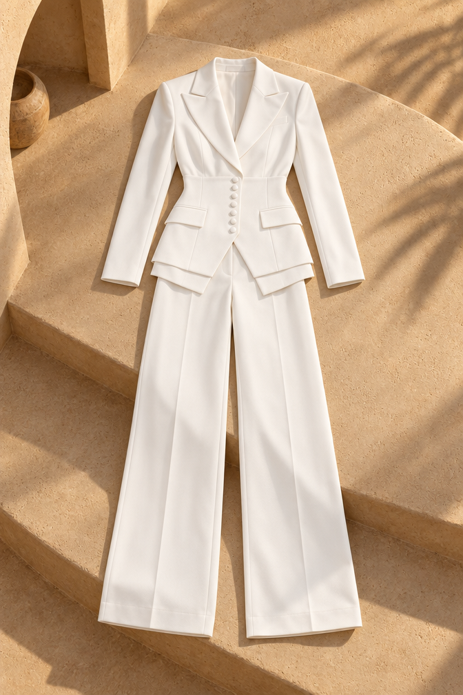 Hannah Suit — White