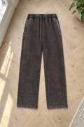 Snow Baggy Sweatpants — Dark Gray