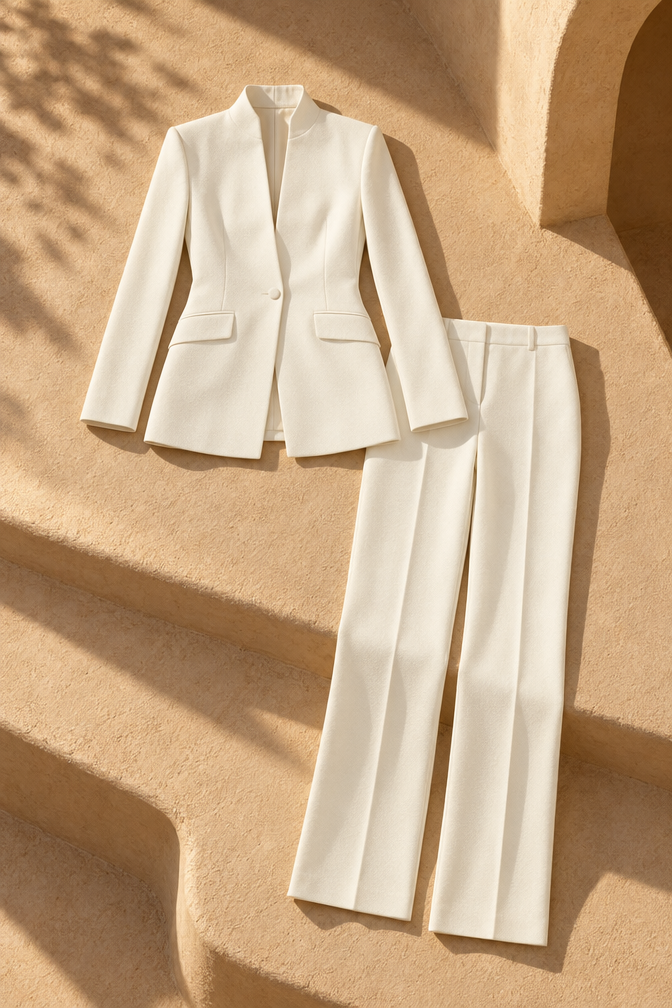 Sophie Suit — White