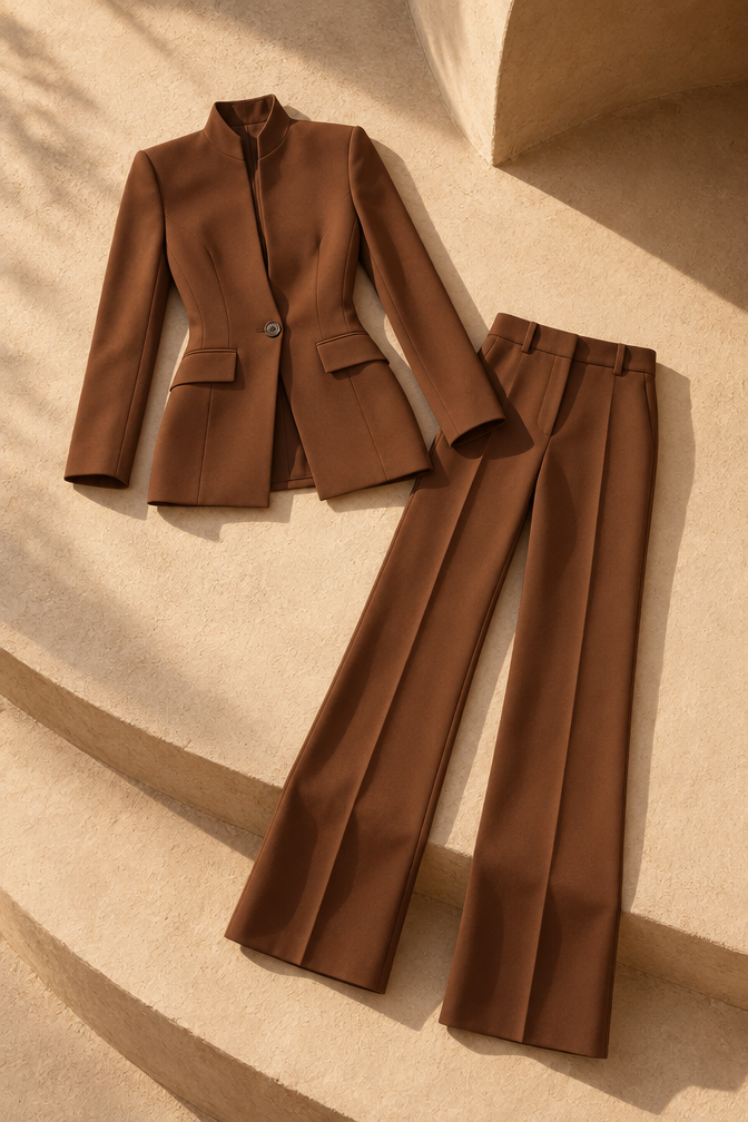 Sophie Suit — Brown
