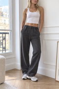 Snow Baggy Sweatpants — Dark Gray