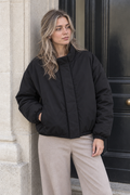 Millie Fur Collar Bomber Jacket