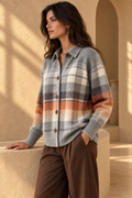 Jaimie Check Cardigan