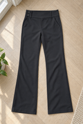 Jade Low Waist Pantalon — Grey