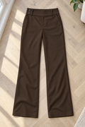 Jade Low Waist Pantalon — Caramel