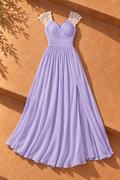 Ayra Maxi Dress — Purple
