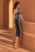 Kris Bandage Midi Dress