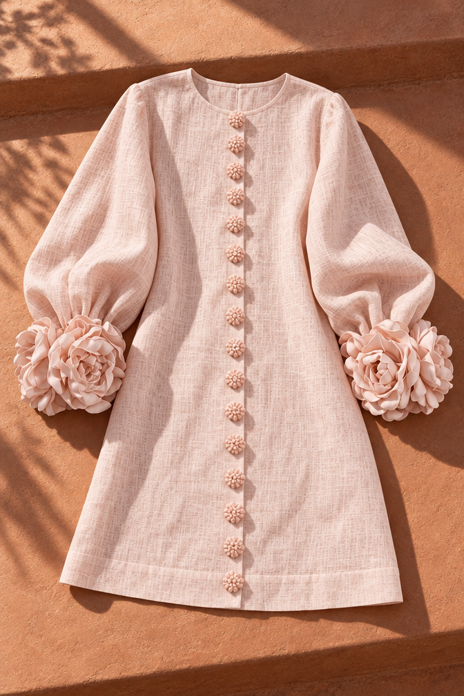 Shayla Mini Dress — Pink