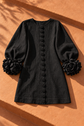 Shayla Mini Dress — Black