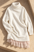 Beatrice Lace Mini Dress — White