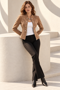 Cecilia Tailored Jacket — Khaki