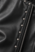 Cosima Leather Jacket — Black