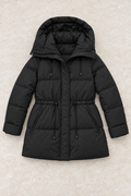 Dorothea Parka Jacket — Black