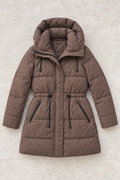 Dorothea Parka Jacket — Coffee