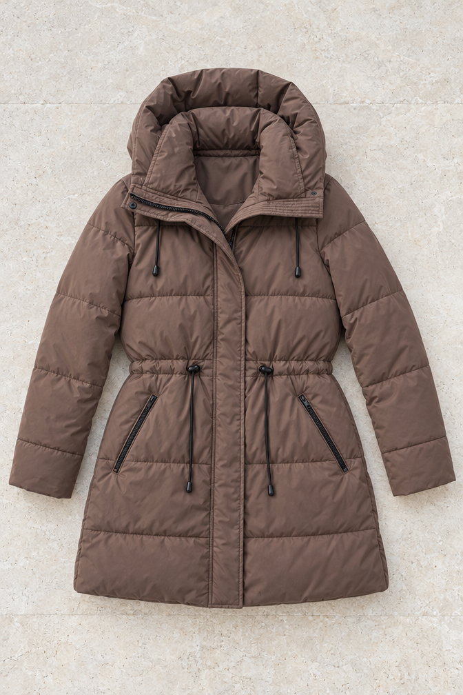 Dorothea Parka Jacket — Coffee