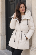 Dorothea Parka Jacket — Beige