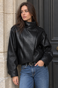 Eden Leather Biker Jacket