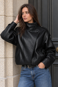 Eden Leather Biker Jacket