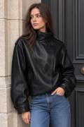 Eden Leather Biker Jacket