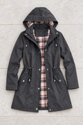 Elena Raincoat — Dark Grey