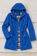 Elena Raincoat — Blue