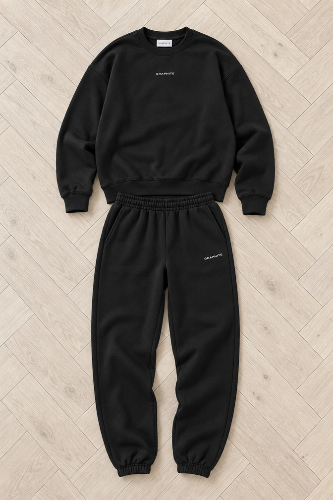 Faye Tracksuit — Black