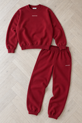 Faye Tracksuit — Burgundy