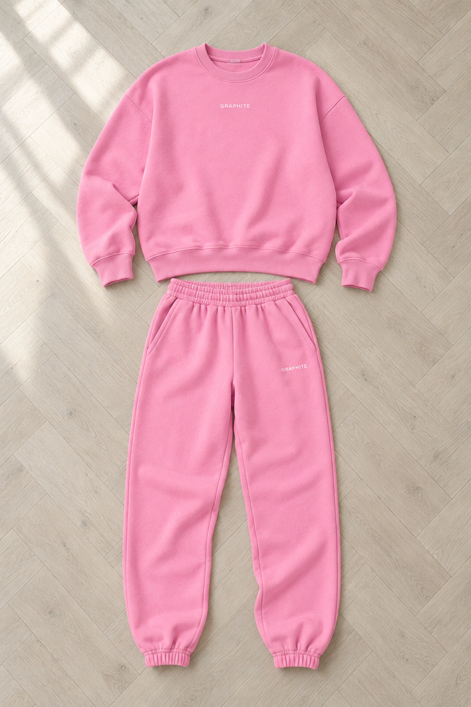 Faye Tracksuit — Pink