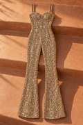 Florence Jumpsuit — Gold