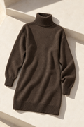 Gabriella Knit Dress — Dark Brown
