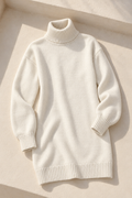 Gabriella Knit Dress — White