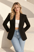 Ingrid Blazer — Black