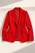 Ingrid Blazer — Red